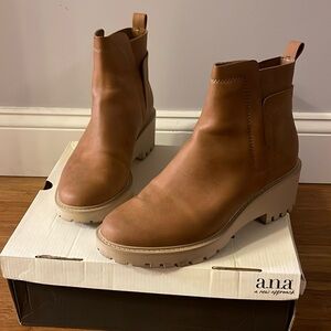 Women A.N.A Decoy Boots Congac